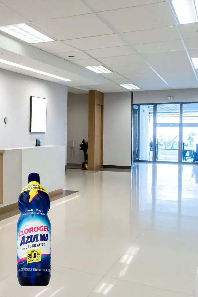 Cloro Gel Azulim o melhor produto para quem trabalha com rotinas de desinfecção em clínicas, consultórios e escritórios