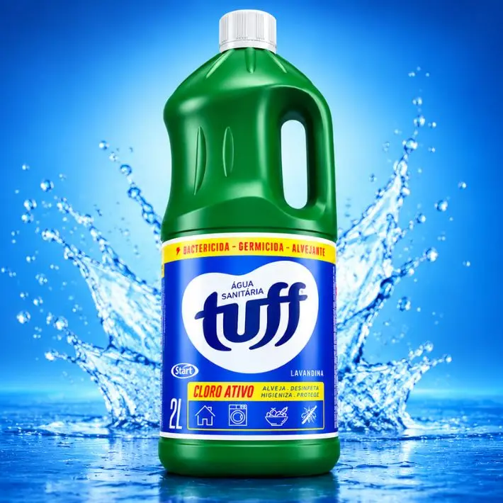 Água Sanitária Tuff, produto para assepsia da Unishop Pratus