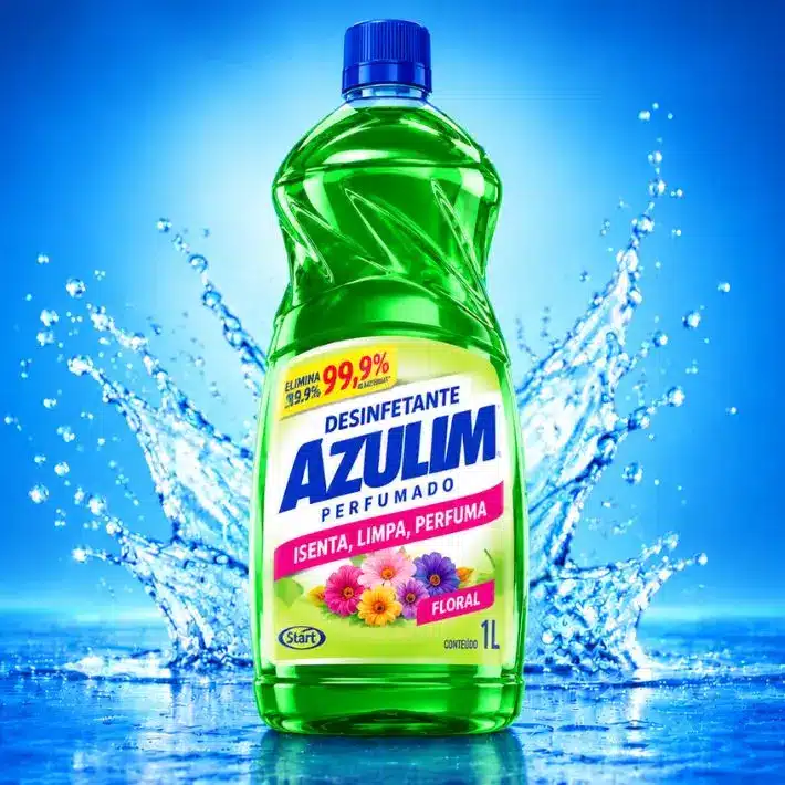 Desinfetante Azulim, produto para assepsia da Unishop Pratus