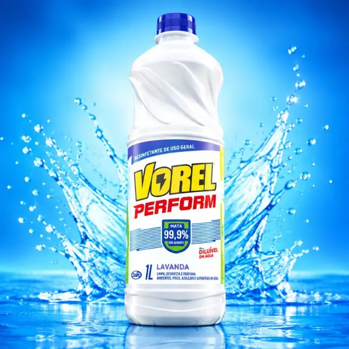 Desinfetante Vorel Perform, produto para assepsia da Unishop Pratus