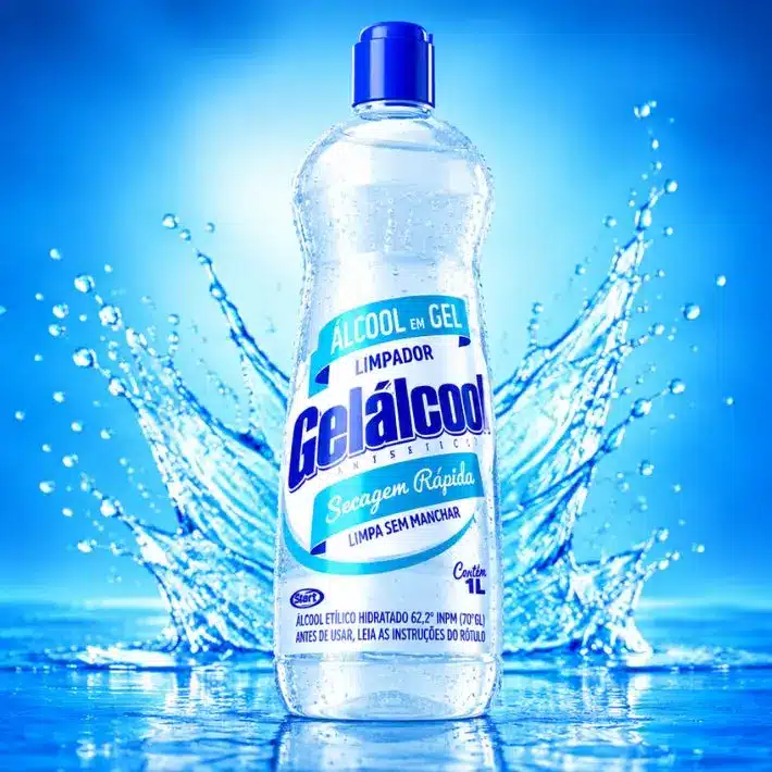 Gelálcool 70, produto para assepsia da Unishop Pratus