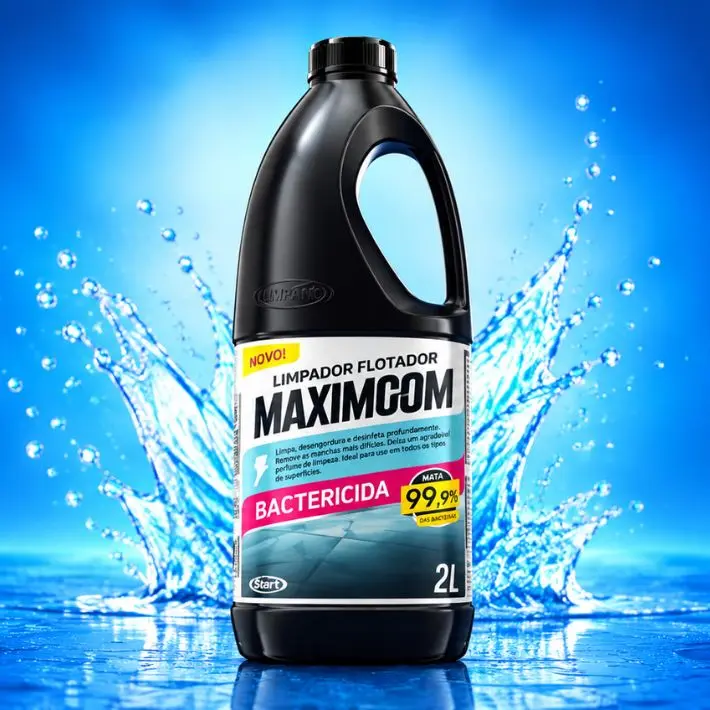 Maximoom Bactericida, produto para assepsia da Unishop Pratus